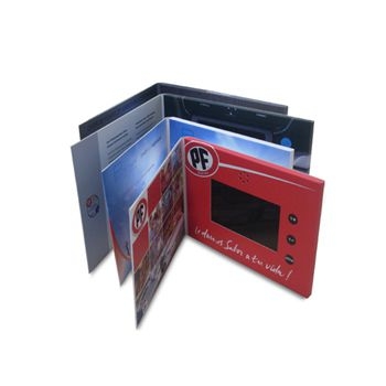 LCD Video Brochures